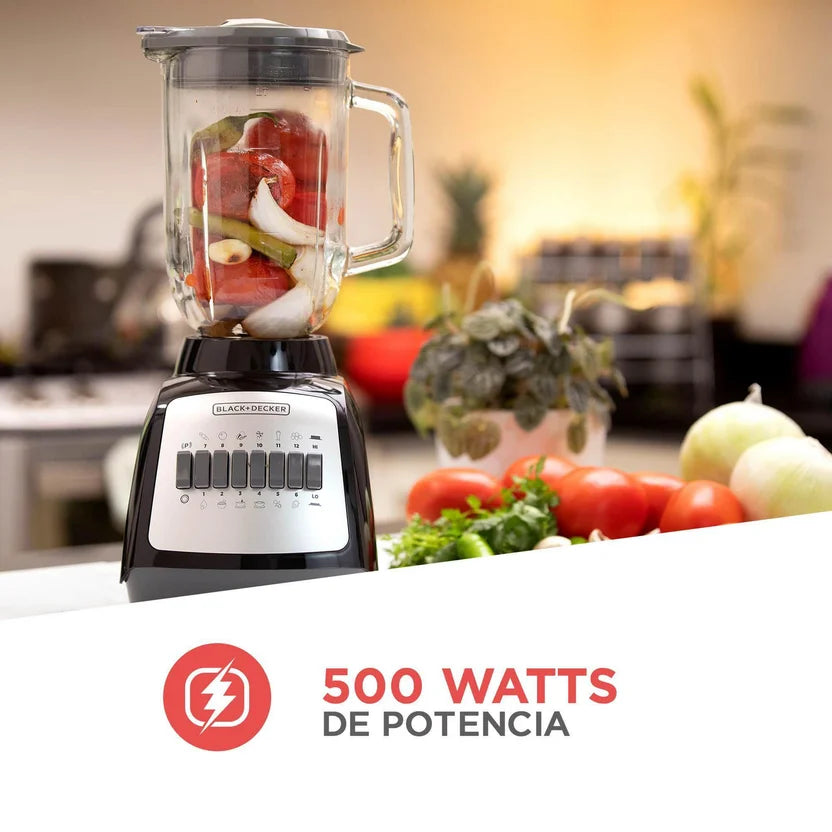 Licuadora BLACK+DECKER DuraPro 550 Watts con 4 cuchillas BLBD210GB